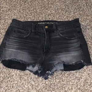 black stretchy shorts!
